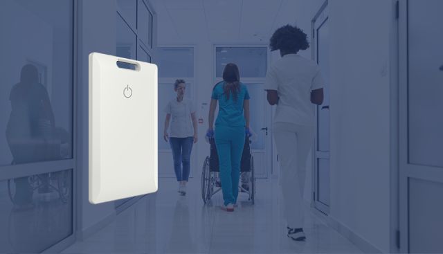 Bluetooth® LE 5.0 Farol de cartão C10 para hospitais